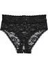 Slip ouvert a vita alta, bonprix