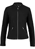 Giacca in twill di cotone con inserti laterali elasticizzati, bonprix