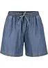 Shorts in denim leggero con lino, bonprix
