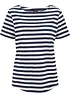 T-shirt con scollo a barca, bonprix