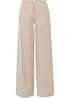 Pantaloni a palazzo in misto lino fresco e leggero, bonprix