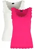 Top in misto viscosa (pacco da 2), bonprix