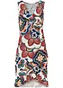 Miniabito con balza, bonprix