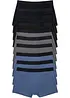 Boxer aderenti con cotone (pacco da 10), bonprix