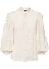 Camicetta con pizzo in misto viscosa morbido, bonprix