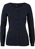 Cardigan in maglia fine con cotone riciclato, bonprix