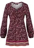 Maglia stile tunica in misto cotone e viscosa, bonprix