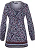 Maglia stile tunica in misto cotone e viscosa, bonprix