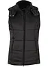 Gilet trapuntato con cappuccio rimovibile, bonprix