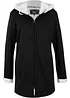 Felpa con zip e  cappuccio in pile teddy, bonprix