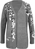Cardigan con paillettes, bonprix