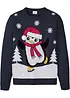 Maglione con motivo natalizio, bonprix