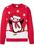 Maglione con motivo natalizio, bonprix