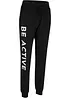 Pantaloni da jogging in cotone con stampa, loose fit, bonprix