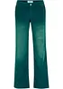 Pantaloni di velluto a coste elasticizzato, wide leg, bonprix