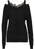 Maglione traforato con pizzo, BODYFLIRT