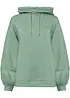 Felpa con cappuccio oversize in morbido misto cotone, bonprix