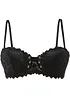 Reggiseno a balconcino in pizzo fine, bonprix