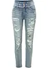 Jeans skinny elasticizzati, vita alta, bonprix