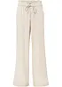 Pantaloni a palazzo in misto lino, bonprix