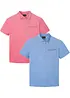 Polo in piquet di puro cotone biologico (pacco da 2), bonprix