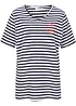 Maglia in cotone a mezze maniche, bonprix