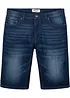 Bermuda di jeans elasticizzati con cavallo rafforzato, regular fit, bonprix