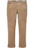 Pantaloni di velluto a coste elasticizzato con taglio comfort, regular fit, bonprix
