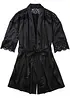 Kimono in satin con effetto lucido, bonprix