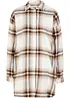 Camicia lunga in flanella di puro cotone, bonprix