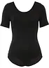 Body a mezze maniche con cotone, bonprix