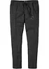 Pantaloni in simil lana con cinta comoda, regular fit, bonprix