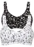 Reggiseno senza ferretto con cotone biologico morbido (pacco da 2), bonprix