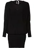 Abito fluente in maglia misto viscosa, bonprix