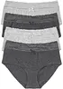 Culotte a vita alta (pacco da 4), bonprix