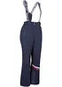 Pantaloni termici funzionali da neve impermeabili con bretelle staccabili, straight, bonprix
