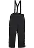 Pantaloni cargo funzionali impermeabili con bretelle e fodera calda, bonprix