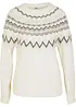 Maglione norvegese accollato, bonprix