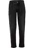 Jeans barrel elasticizzati, vita media, bonprix