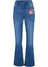 Jeans bootcut con cinta comoda, vita alta, bonprix