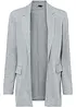 Blazer in jersey lungo con tasche, bonprix
