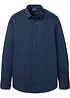 Camicia elasticizzata con cotone, slim fit, bonprix