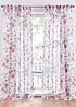 Tenda trasparente a fiori con poliestere riciclato (pacco da 1), bonprix