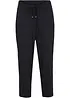 Pantaloni in morbida viscosa con elastico in vita, bonprix