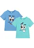 T-shirt con cotone biologico (pacco da 2), bonprix
