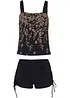 Tankini con pantaloncini (set 2 pezzi), bonprix