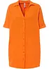Camicia lunga oversize in mussola di cotone, bonprix