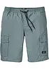 Bermuda cargo con elastico in vita, regular fit, bonprix