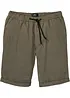 Bermuda con elastico in vita in puro cotone, regular fit, bonprix