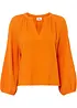 Blusa oversize in mussola di cotone, bonprix